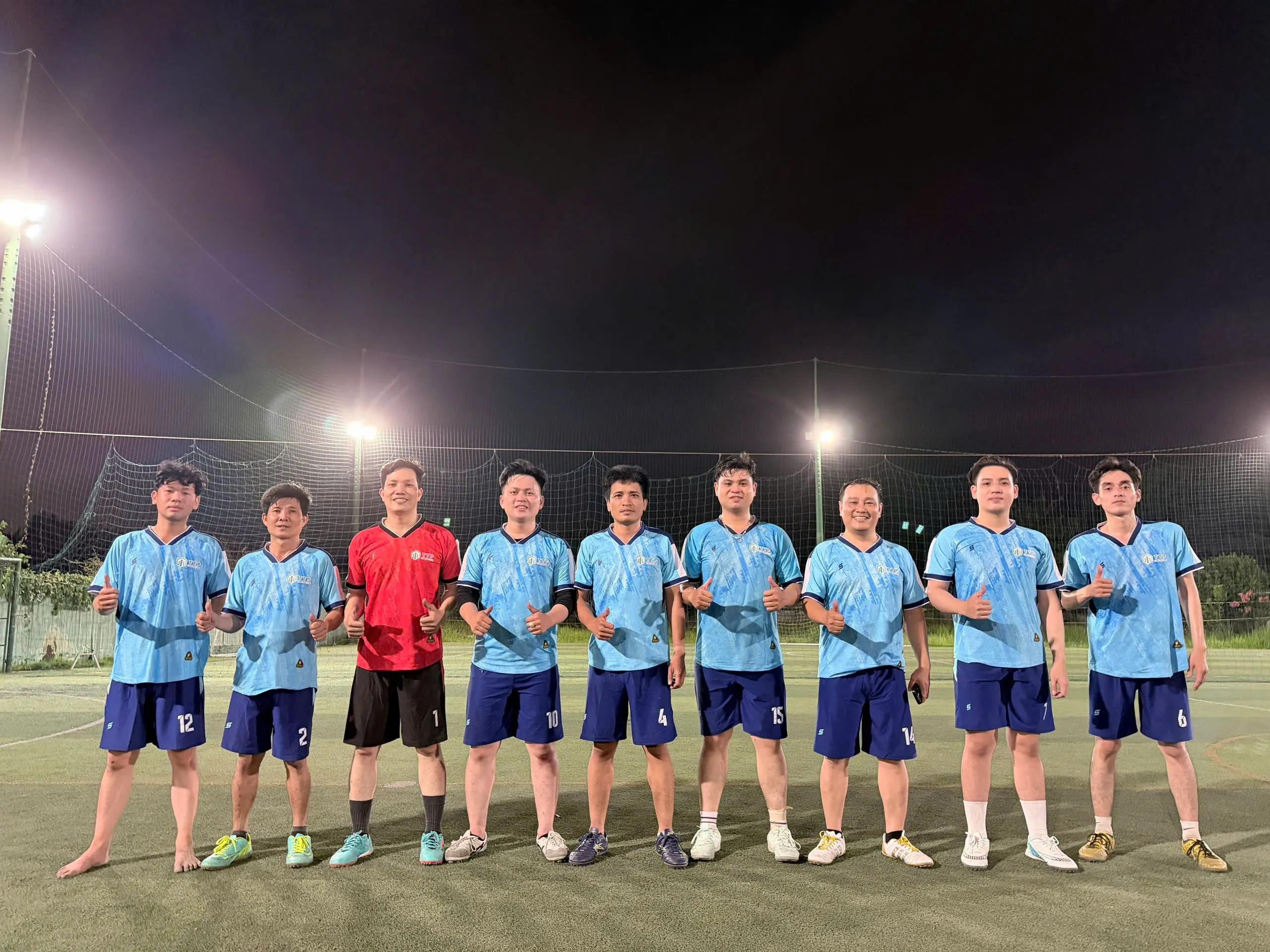 Tập luyện Giải Bóng Đá chào xuân 2026